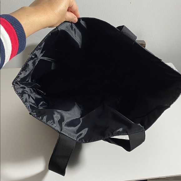 COACH Elegant Black and Silver Tote Bag - Picture 4 of 5